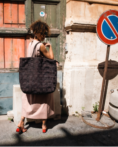 Maxi Borsa in Raffia - SOPHIE DIGARD