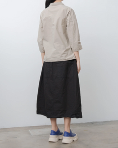 Short Collar Shirt TC - Stone - ALBUM DI FAMIGLIA