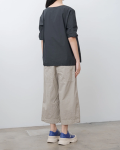 Wide & Short Trousers CC - Stone - ALBUM DI FAMIGLIA