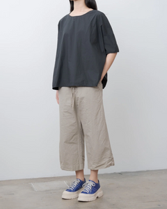 Wide & Short Trousers CC - Stone - ALBUM DI FAMIGLIA