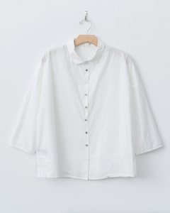 Short Collar Shirt TC - Milk - ALBUM DI FAMIGLIA