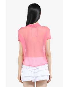 Camicia in Seta Semitrasparente - NUMERO 21