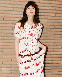 Abito chemisier con ciliegie - NUMERO 21